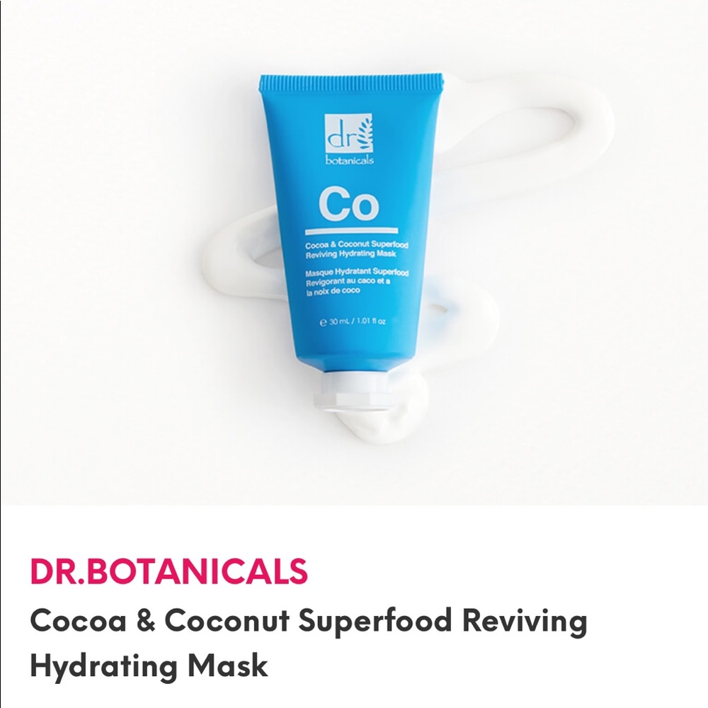 Dr. Botanicals C & C Superfood Hydrating Mask |NWT